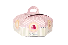 Cutie hexagonala pentru tort Ø 22cm - Anyta Cooking