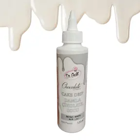 Glazura de ciocolata - Cake Drip - ALB - 120g - Dr Gusto