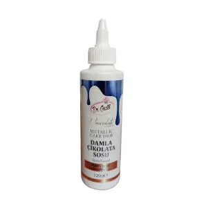 Glazura de ciocolata - Cake Drip - ALBASTRU METALIZAT - 120g - Dr Gusto