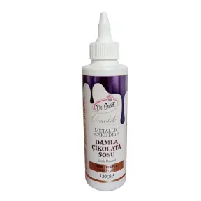 Glazura de ciocolata - Cake Drip - MOV METALIZAT - 120g - Dr Gusto