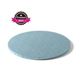 Cake Drum rotund -Azur-Ø 35 cu 1.2 cm grosime-Decora