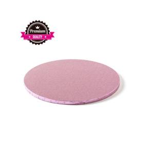 Cake Drum-Roz-Ø25 cu x 1.2 cm grosime-Decora