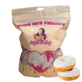 Carat pentru Glazură FLEXIBILĂ - ALBĂ - 1kg - Anyta Cooking