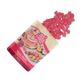 Ciocolată glazuri (Deco Melts)-PINK -1 kg -Funcakes - Anyta Cooking