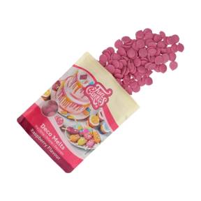 Ciocolată glazuri (Deco Melts)-RASPBERRY FLAVOUR -250 gr -Funcakes - Anyta Cooking