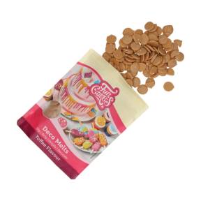 Ciocolată glazuri (Deco Melts)-TOFFEE FLAVOUR -250 gr -Funcakes - Anyta Cooking