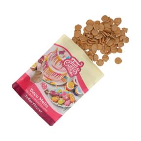 Ciocolată glazuri (Deco Melts)-TOFFEE FLAVOUR -250 gr -Funcakes