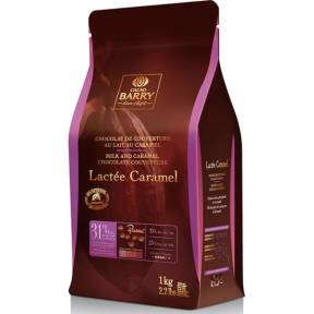 Ciocolata cu Lapte PREMIUM- LACTEE CARAMEL 31 % -1 Kg - Cacao Barry®