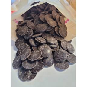 Ciocolata Cuvertura NEAGRA (dulce) pentru Ganache sau glazura - 1 kg - Anyta Cooking
