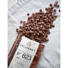 Ciocolata cu Lapte 823 - 33.6% Cacao - 400 gr - Callebaut®