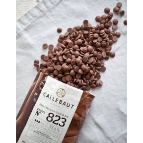 Ciocolata cu Lapte 823 - 33.6% Cacao - 400 gr - Callebaut®