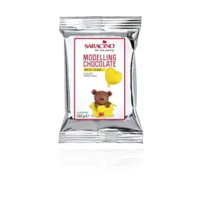 Ciocolata Modelatoare - Galben - 250 gr - Saracino - Anyta Cooking