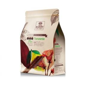 Ciocolata neagra TANZANIA cacao 75%, 2.5kg - CACAO BARRY - Anyta Cooking	