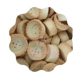 Set 250 buc coji pentru minitarte - Rotunde Vanilie - Ø 44mm