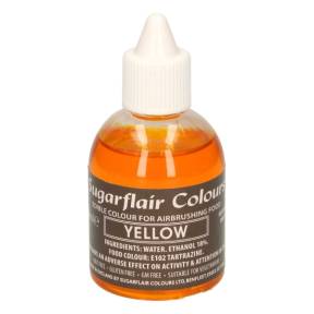 Colorant Aerograf – YELLOW / GALBEN – Sugarflair