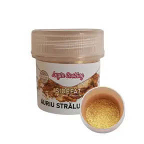 Colorant alimentar pudra - Auriu Stralucitor / Glitter Gold - 5g - Anyta Cooking