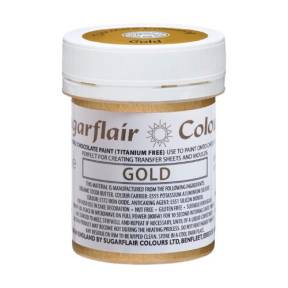 Colorant Alimentar Auriu  Liposolubil -GOLD – 35G – Sugarflair