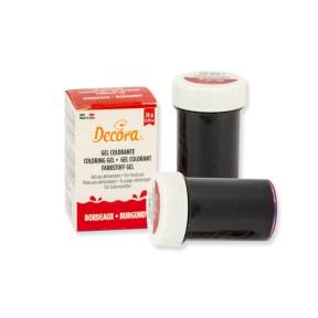Colorant alimentar gel - BORDEAUX- 28 gr- Decora - Anyta Cooking
