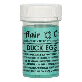 Colorant Alimentar Gel DUCK EGG / Albastru-Verzui – 25 G – Sugarflair - Anyta Cooking