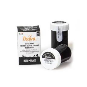 Colorant alimentar gel - NEGRU - 28 gr- Decora - Anyta Cooking