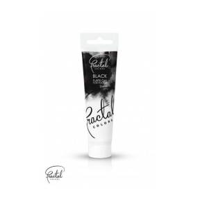 Colorant  necomestibil - GEL NEGRU - BLACK- 30 g- Fractal