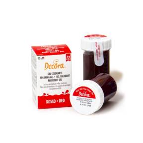 Colorant alimentar gel - ROSU - 28 gr- Decora - Anyta Cooking