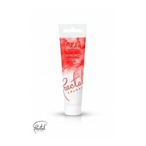 Colorant necomestibil- GEL VIVID RED - 30 g- Fractal 