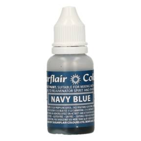 Colorant Alimentar Lichid - NAVY BLUE / ALBASTRU MARIN - 14 ml. - Sugarflair - Anyta Cooking