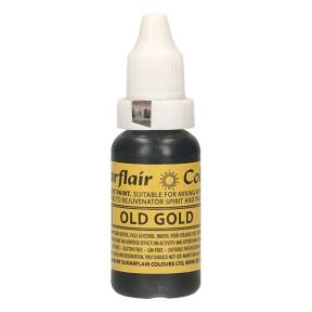Colorant Alimentar Lichid - OLD GOLD / AURIU ANTIC - 14 ml. - Sugarflair - Anyta Cooking