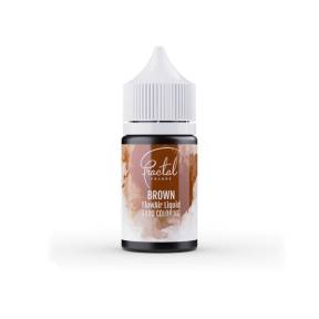 Colorant nealimentar lichid pt aerograf - LICHID BROWN - 30 g - Fractal