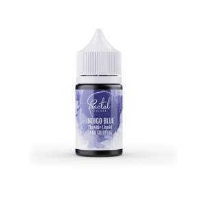 Colorant nealimentar lichid pt aerograf - LICHID INDIGO BLUE - 30 g - Fractal