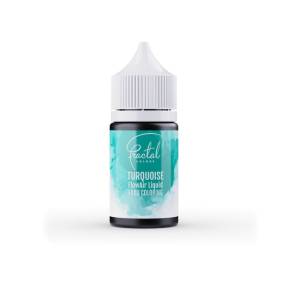 Colorant nealimentar lichid pt aerograf - LICHID TURCOISE- 30 g - Fractal 
