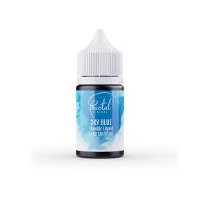 Colorant nealimentar lichid pt aerograf - SKY BLUE - 30 g - Fractal