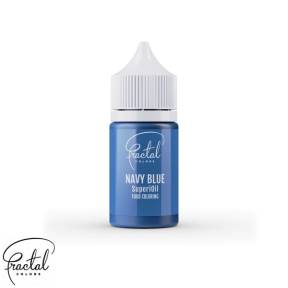 Colorant nealimentar Liposolubil - SuperiOil - NAVY BLUE - 30 gr - Fractal 