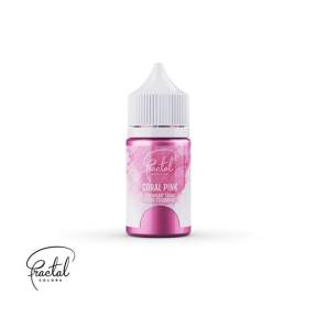 Colorant nealimentar pt aerograf - Sclipicios - CORAL PINK -33g - Fractal 