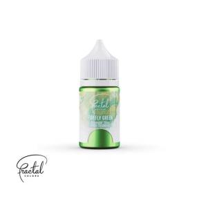 Colorant nealimentar pt aerograf - Sclipicios - FIREFLY GREEN -33g - Fractal 