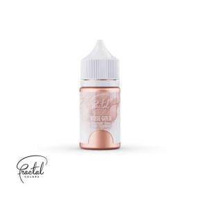 Colorant alimentar pt aerograf - Sclipicios - ROSE GOLD -33g - Fractal