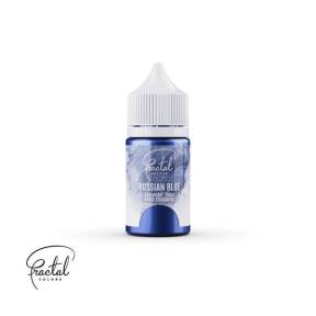 Colorant nealimentar pt aerograf - Sclipicios - RUSSIAN BLUE -33g - Fractal 