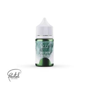 Colorant nealimentar pt aerograf - Sclipicios - SAGE GREEN -33g - Fractal 