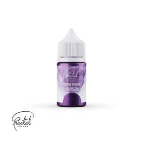 Colorant nealimentar pt aerograf - Sclipicios - SILVER PURPLE -33g - Fractal 