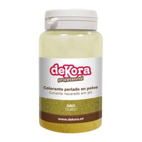 Colorant alimentar pudra liposolubil GOLD / AURIU Perla 25G -DeKora