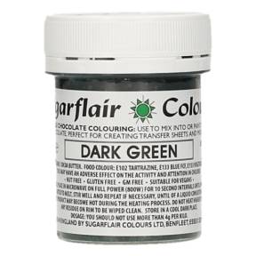 Colorant pentru Ciocolata – DARK GREEN / VERDE INCHIS - 35 g – Sugarflair