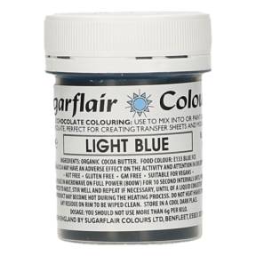 Colorant pentru Ciocolata – LIGHT BLUE / ALBASTRU DESCHIS - 35 g – Sugarflair