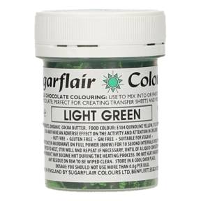 Colorant pentru Ciocolata – LIGHT GREEN / VERDE DESCHIS - 35 g – Sugarflair