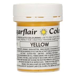 Colorant pentru Ciocolata – YELLOW / GALBEN - 35 g – Sugarflair