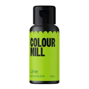 Colorant Gel Concentrat Hidrosolubil - LIME - 20 ml - Colour Mill