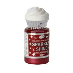 Colorant Lichid Metalizat Sparkle - Bordo / Burgundy - 60 gr - Dr Gusto