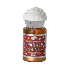 Colorant Lichid Metalizat Sparkle - Bronz / Copper - 60 gr - Dr Gusto - Anyta Cooking	