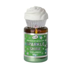 Colorant Lichid Metalizat Sparkle - Verde / Green - 60 gr - Dr Gusto - Anyta Cooking	