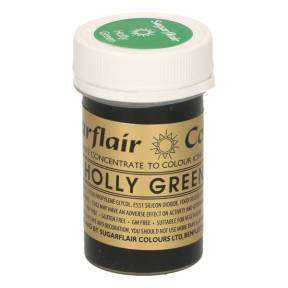 Colorant Pasta/Gel - HOLLY GREEN / Verde Stejar 25g - Sugarflair - Anyta Cooking